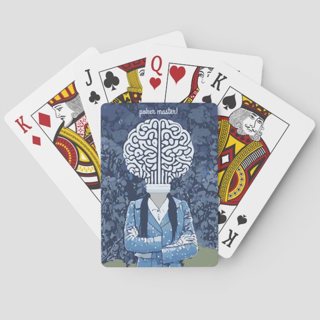 Jeu De Cartes Personne de cerveau (dos)