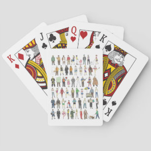 Jeu De Cartes Personnes de New York New York Jouer des cartes