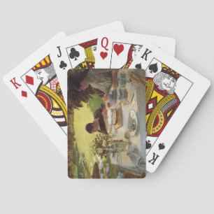 Jeu De Cartes Petit déjeuner dans le jardin
