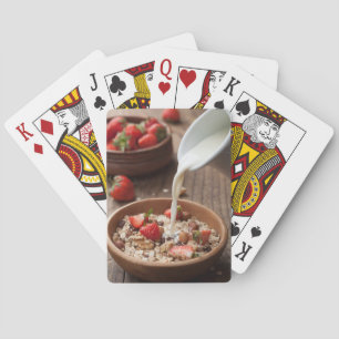 Jeu De Cartes Petit déjeuner sain