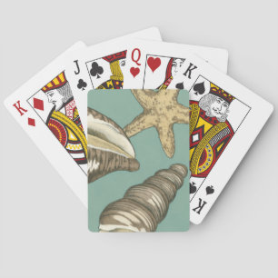 Jeu De Cartes Petit trio Shell Turquoise