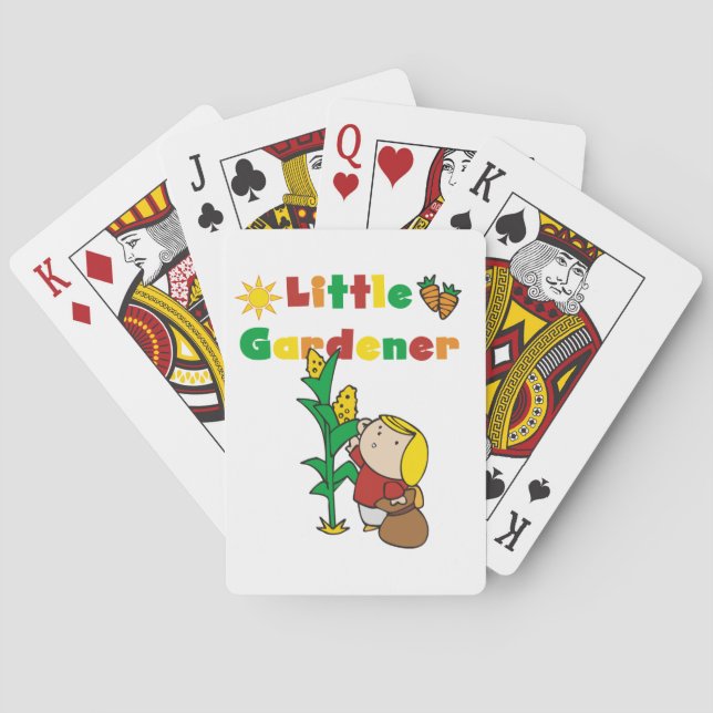 Jeu De Cartes Petite jardinière de fille (dos)