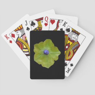 Jeu De Cartes Pétunia Green et Blue Playing Cartes