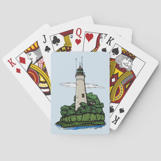Jeu De Cartes Phare (dos)