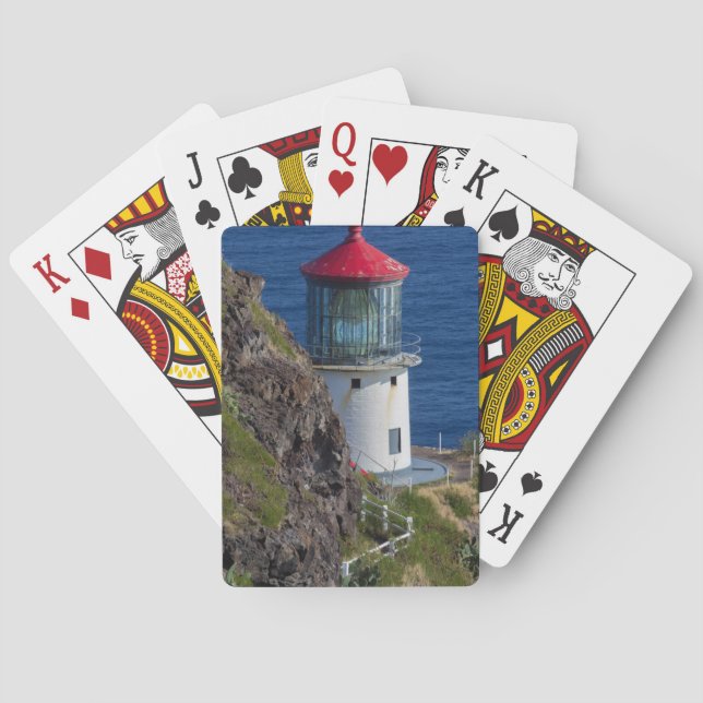 Jeu De Cartes Phare côtier d'Hawaï (dos)