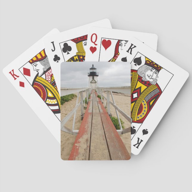 Jeu De Cartes Phare de Brant Point (dos)