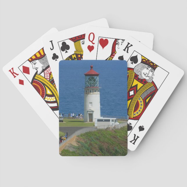 Jeu De Cartes Phare de Kilaeua - Kauai Hawaï (dos)