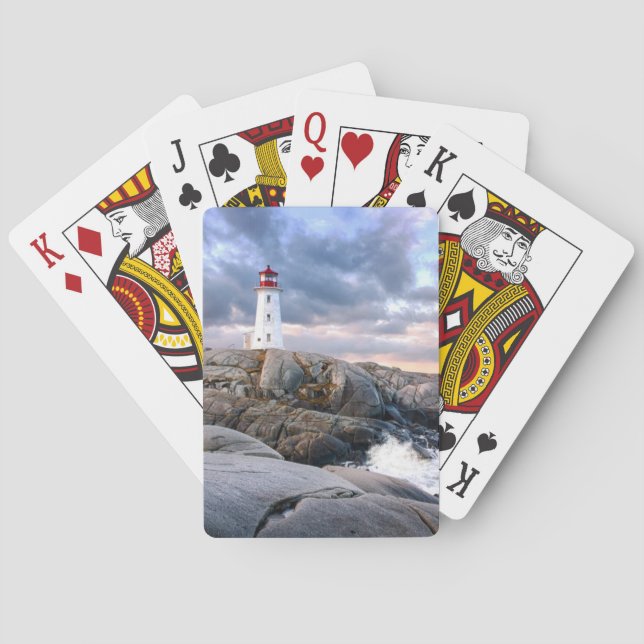 Jeu De Cartes Phare de la crique de Peggy (dos)