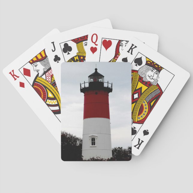 Jeu De Cartes Phare de Nauset (dos)