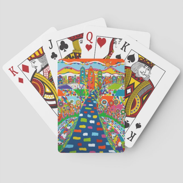 Jeu De Cartes Philadelphie Skyline Jouer des cartes (dos)