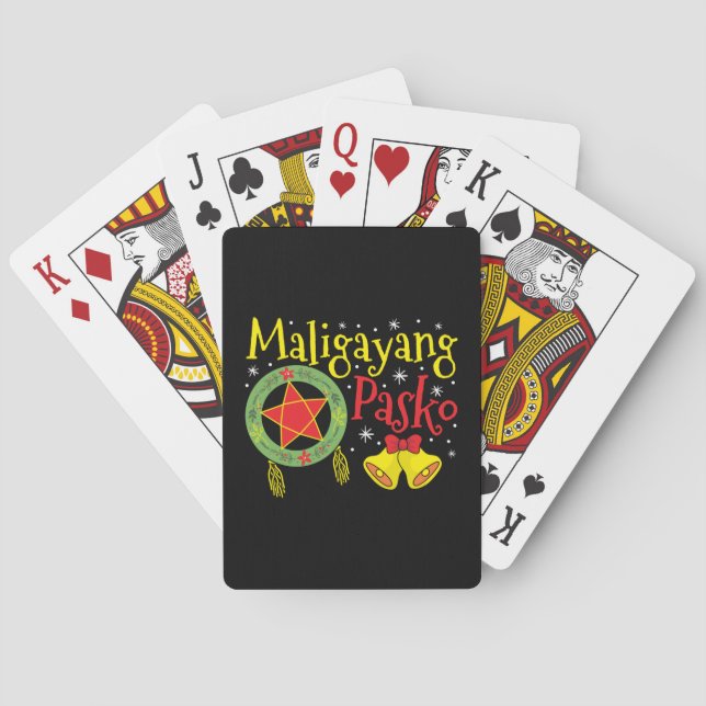 Jeu De Cartes Philippines Noël philippin Maligayang Pasko (dos)