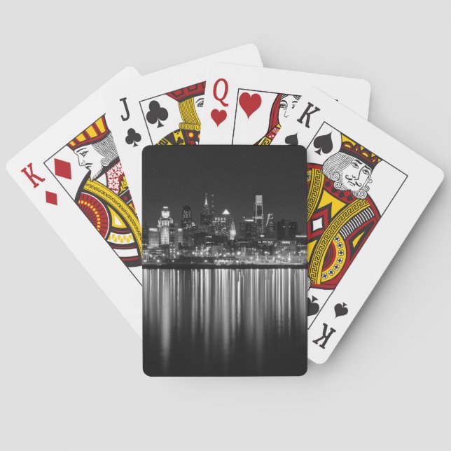 Jeu De Cartes Philly night b/w (dos)