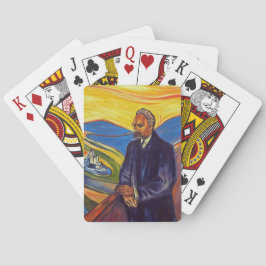 Jeu De Cartes Philosophe Friedrich Nietzsche (par Edvard Munch)