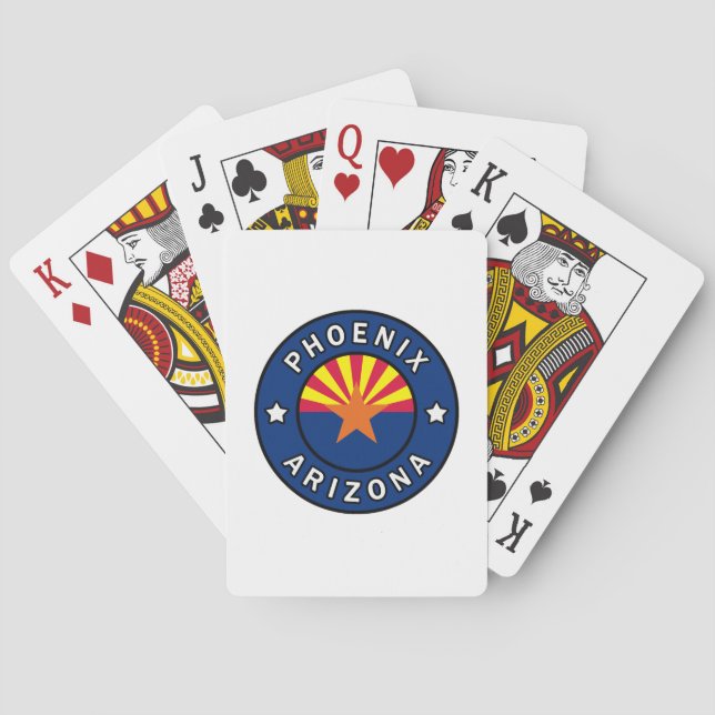Jeu De Cartes Phoenix Arizona (dos)