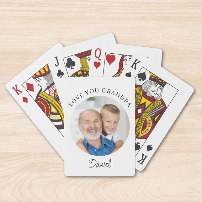 Jeu De Cartes Photo d'amour pour grand-père (Créateur téléchargé)