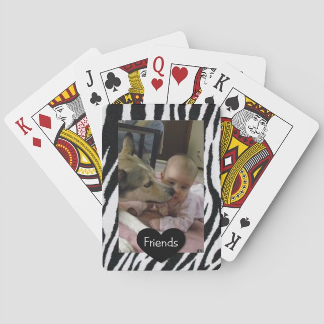 Jeu De Cartes Photo de Custom Friends (dos)