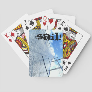 Jeu De Cartes Photo de Voile et de Mât
