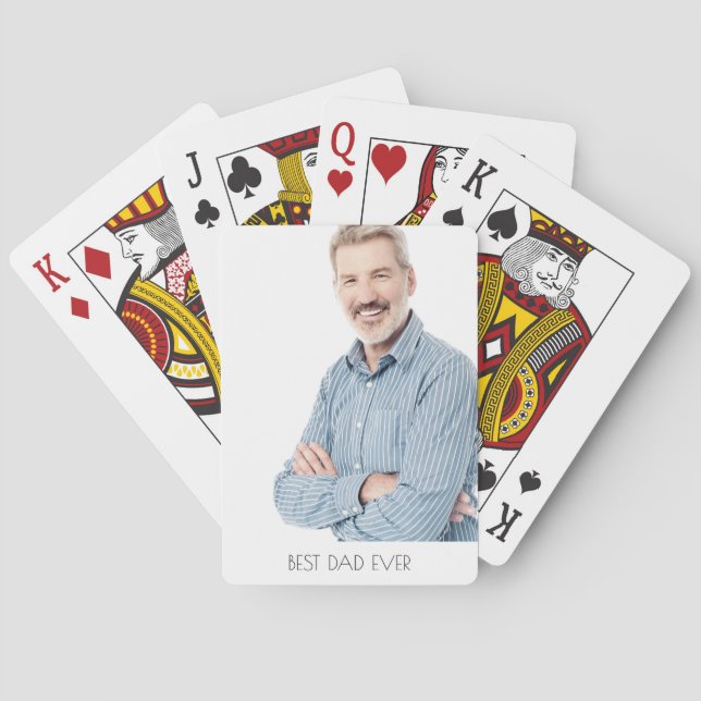 Jeu De Cartes Photo du père (dos)