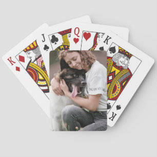Jeu De Cartes Photo personnalisée