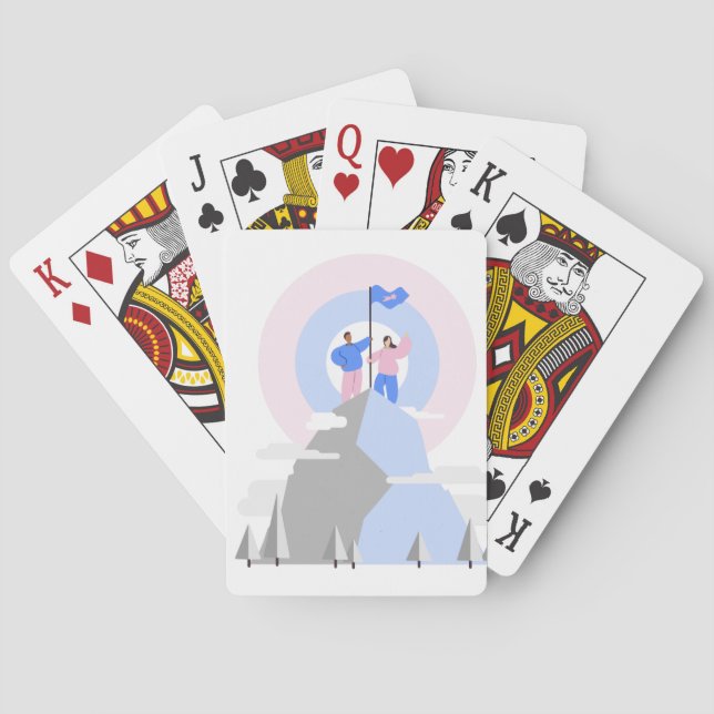 Jeu De Cartes Photo personnalisée (dos)
