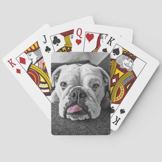 Jeu De Cartes Photo personnalisée (dos)