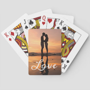 Jeu De Cartes Photo personnalisée Amour Girlfriend Petit ami Scr