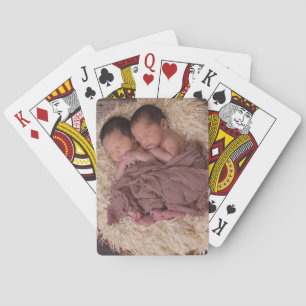 Jeu De Cartes Photo personnalisée personnalisée 