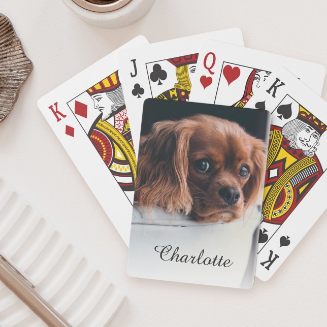 Jeu De Cartes Photo personnalisée pour animal de compagnie (Créateur téléchargé)