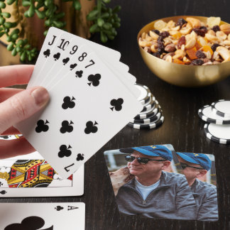 Jeu de cartes photo personnalisées de souvenir pré