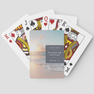 Jeu De Cartes Photo vacances de Beach House