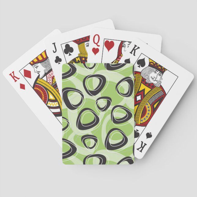 Jeu De Cartes Photos Daddy Jouer des cartes en vert (dos)
