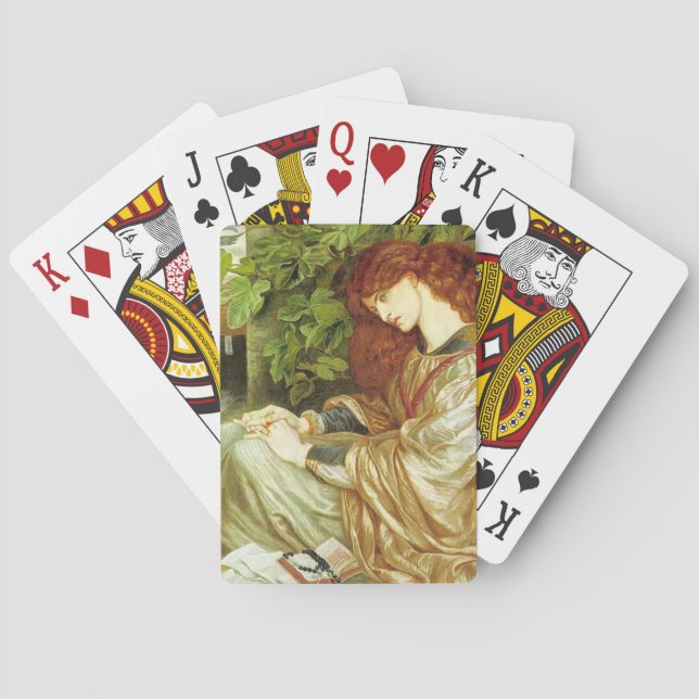 Jeu De Cartes Pia De' Tolomei (Belle Italienne) (dos)