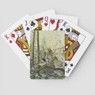 Jeu De Cartes "Pickadee à cou noir" par Charlie Rapsky