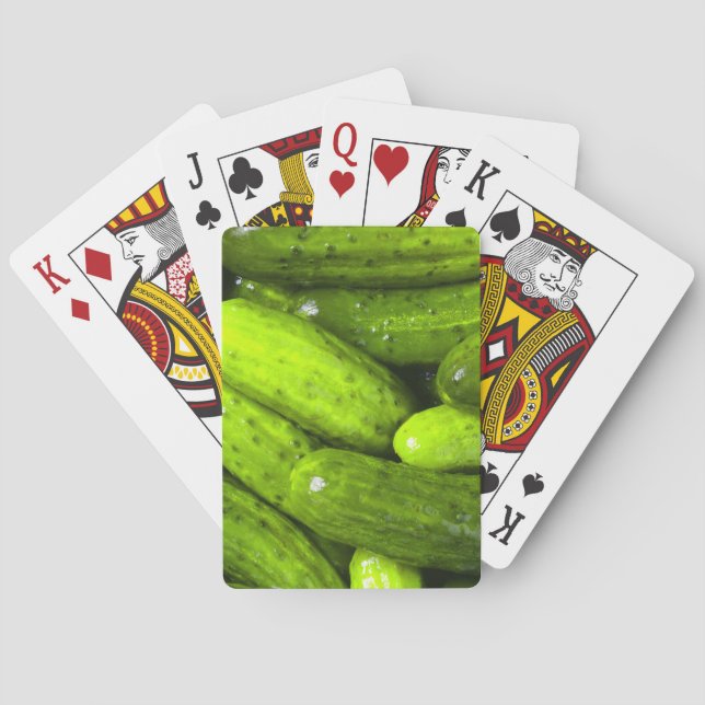 Jeu De Cartes Pickle Pickle Lover Gift Pickle Ball Personnaliser (dos)