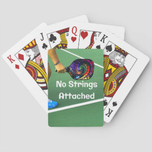 Jeu De Cartes Pickleball Funny No Strings Attaché
