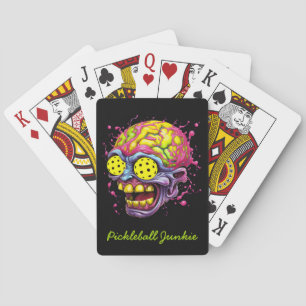 Jeu De Cartes Pickleball Junkie - drôle de pickleball