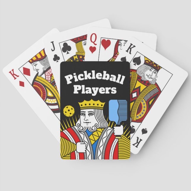 Jeu De Cartes PICKLEBALL KING Jouer aux cartes (dos)