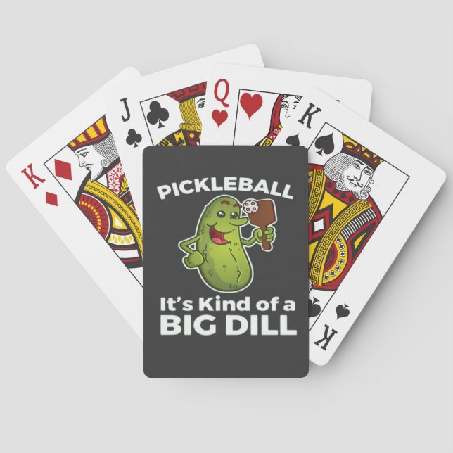 Jeu De Cartes Pickleball un peu une grosse affaire (dos)