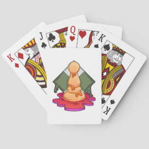 Jeu De Cartes Pièce d'échecs Pawn