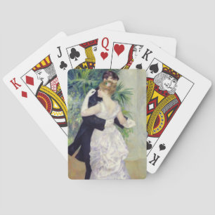 Jeu De Cartes Pierre A Renoir   dans la ville