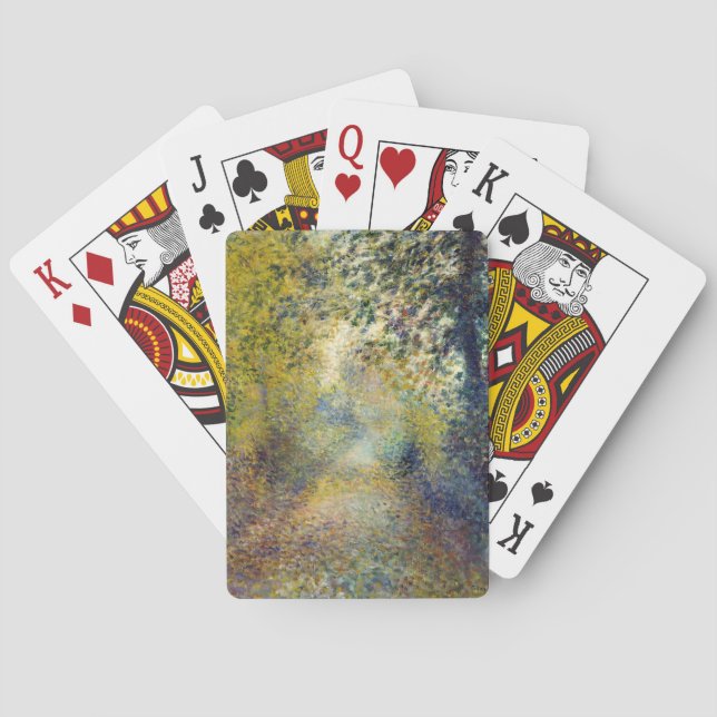 Jeu De Cartes Pierre-Auguste Renoir - Dans les bois (dos)