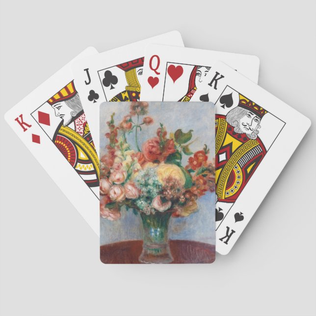 Jeu De Cartes Pierre-Auguste Renoir - Fleurs dans un Vase (dos)