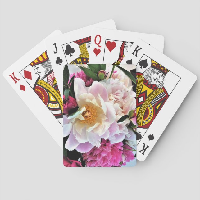 Jeu De Cartes Pies Roses Jouer Des Cartes (dos)