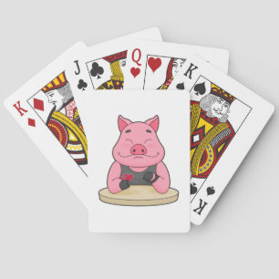 Jeu De Cartes Pig au Poker avec cartes de Poker