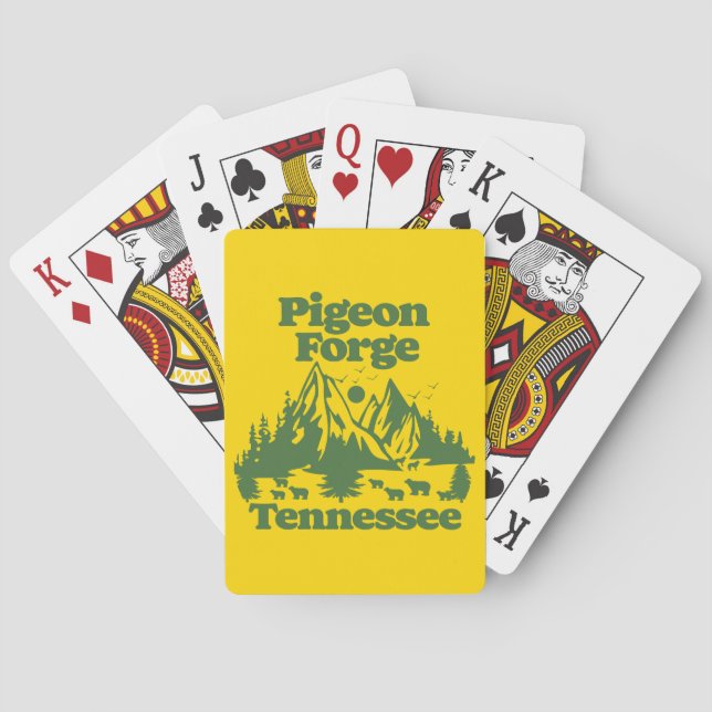 Jeu De Cartes Pigeon Forge Tennessee (dos)