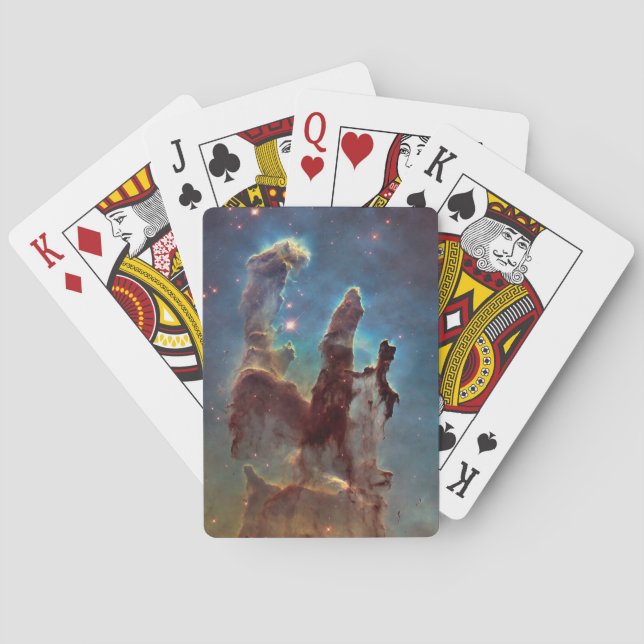 Jeu De Cartes Piliers de création, Aigle Nebula Hubble Space (dos)