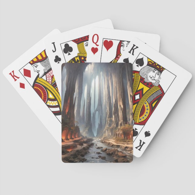 Jeu De Cartes Piliers et personnes (dos)