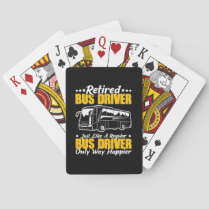 Jeu De Cartes Pilote de bus retraité