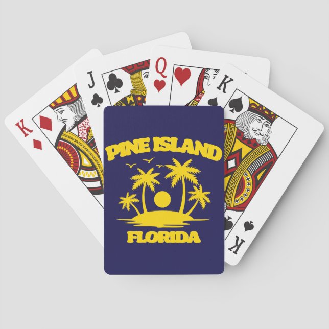 Jeu De Cartes Pine Island Floride (dos)