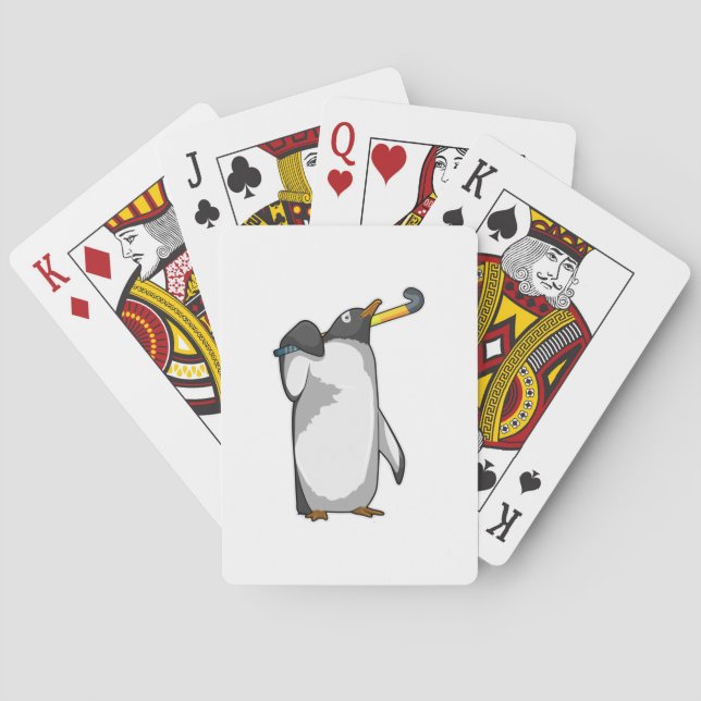Jeu De Cartes Pingouin à hockey (dos)